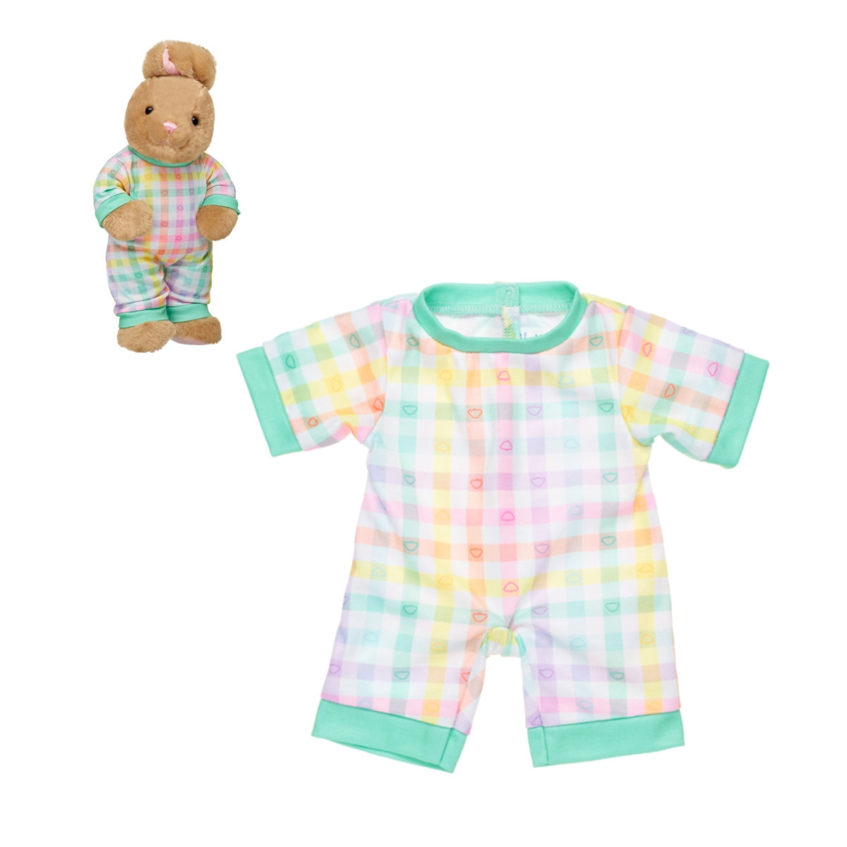 Pijama Cuadrille Build-A-Bear Categoría: Pijama Tipo producto: Doll Accessories